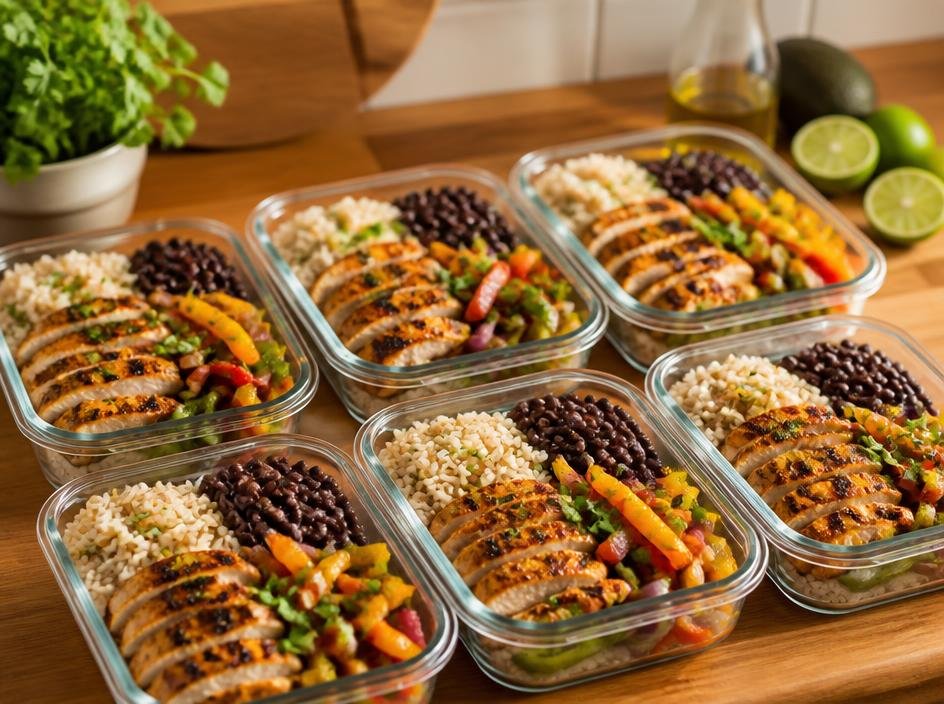 Marmita Vegetariana de Grão de Bico com Legumes Assados